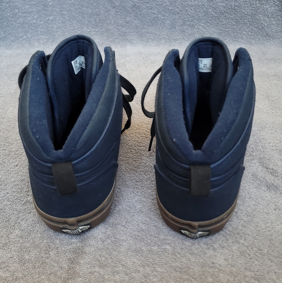 Vans Size 11 Atwood Hi Top Canvas Skate Shoe (Blue/Gum) - Picture 6 of 8